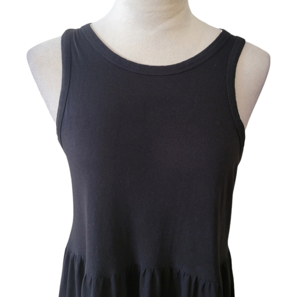 J. Crew Black Sleeveless Tank Dress Size Small - Picture 3 of 6